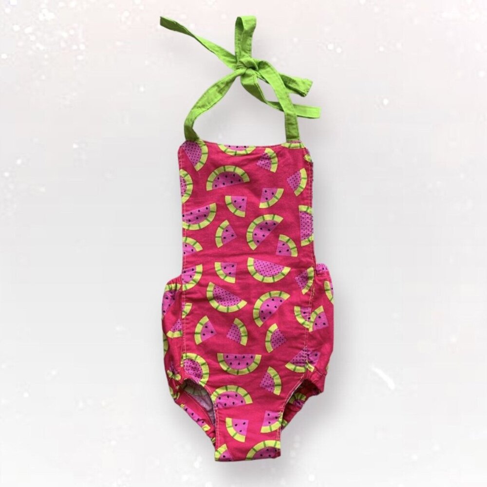 Handmade Watermelon Sunsuit
